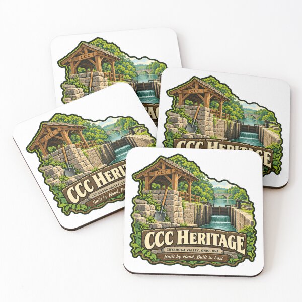 Item preview, Ccc Heritage Cuyahoga Valley Ohio History Civilian Conservation Corps National Park designed and sold by JonesFlora2025.