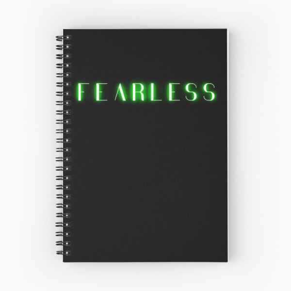 Item preview, Fearless Neon Green Bold Courage & Confidence  designed and sold by Detroja Typography.