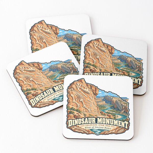 Item preview, Dinosaur Monument Colorado Utah USA National Park River Of Ancient Bones Paleontology designed and sold by JonesFlora2025.