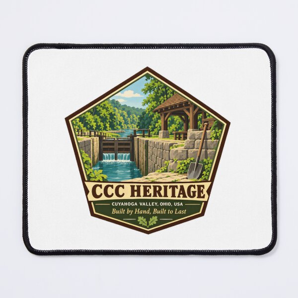 Item preview, CCC Heritage Cuyahoga Valley Ohio USA National Park History Built By Hand Built To Last designed and sold by JonesFlora2025.