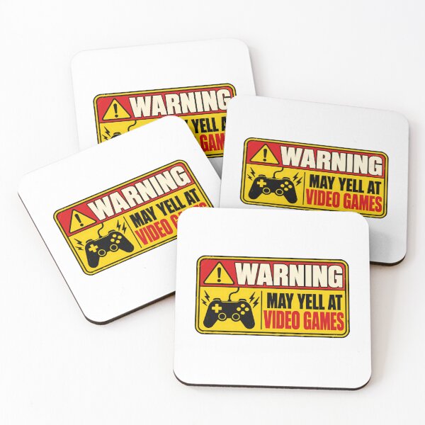 Item preview, Warning May Yell At Video Games Funny Gamer Gaming Enthusiast designed and sold by HumansStuck12.