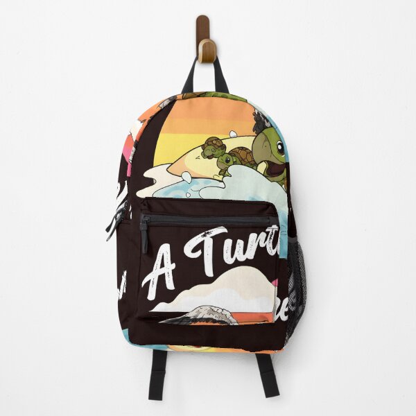 Item preview, A Turtle Made it To the Water Quote Fun Art designed and sold by AXA-Walahada.