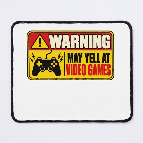 Item preview, Warning May Yell At Video Games Funny Gamer Gaming Enthusiast designed and sold by HumansStuck12.