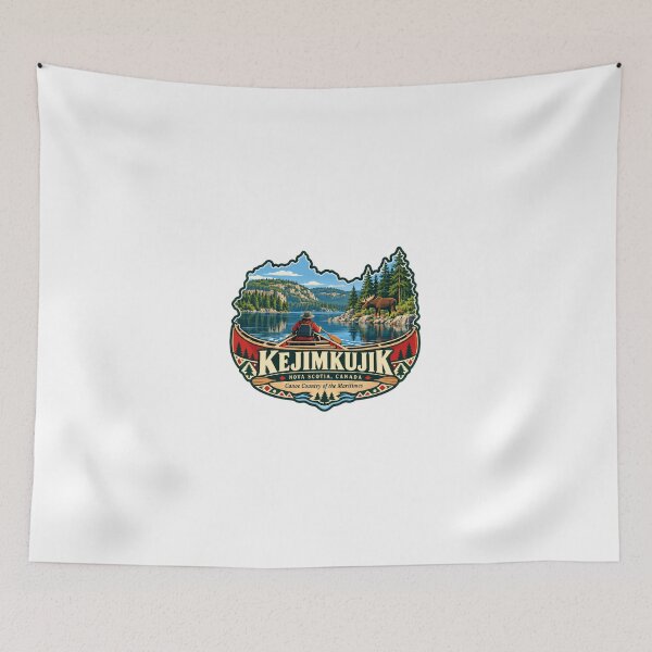 Item preview, Kejimkujik Nova Scotia Canada Canoe Country Of The Maritimes National Park Travel Souvenir designed and sold by Simsimah26Parks.