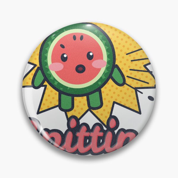 Item preview, Spitting Facts Funny Watermelon Pun designed and sold by somebasic.
