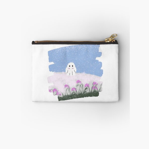 Item preview, Boo Enjoying A Snowy Morning Cute Ghost Lavender Field designed and sold by Bellefourcheact.