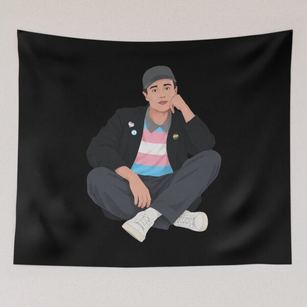 Item preview, Elliot Page Pride Portrait designed and sold by CassandraCasey.