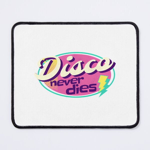 Item preview, Disco - Never Dies (Pinkyellowteal) designed and sold by geofretread.