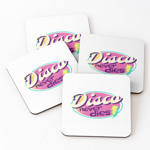 Item preview, Disco  - Never Dies (Pinkyellowteal) designed and sold by geofretread.