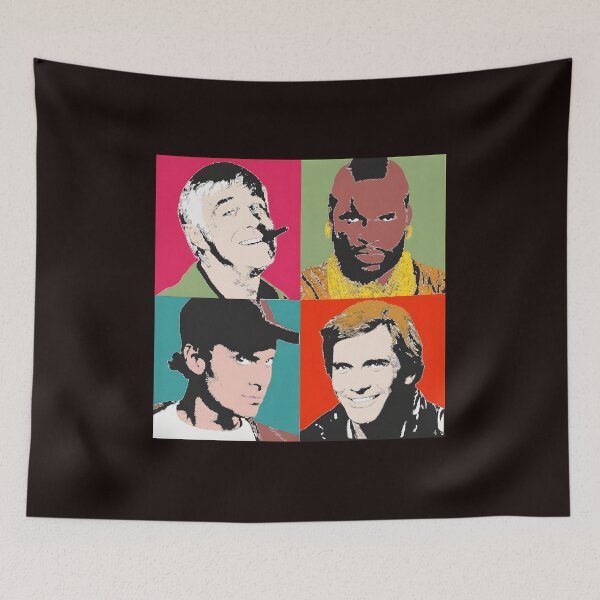 Item preview, 80s TV Icons Pop Art Grid designed and sold by NoxArtis.