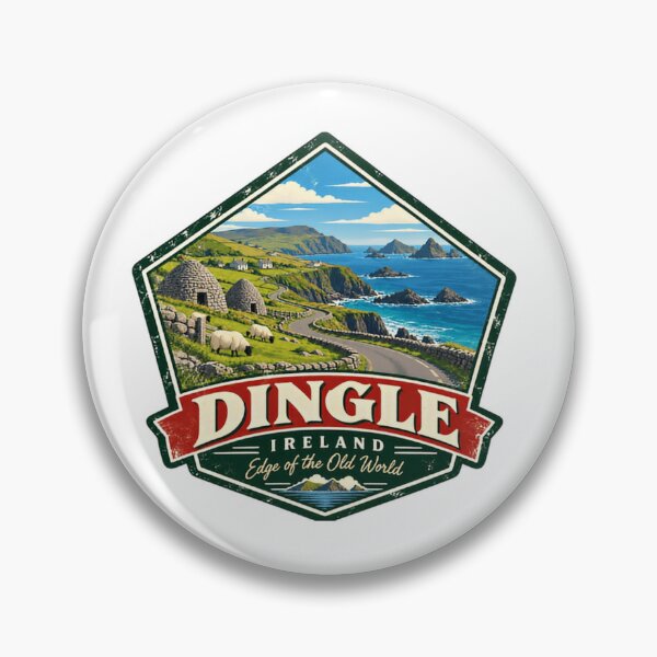 Item preview, Dingle Ireland Edge Of The Old World Irish Travel Souvenir designed and sold by Simsimah26Parks.