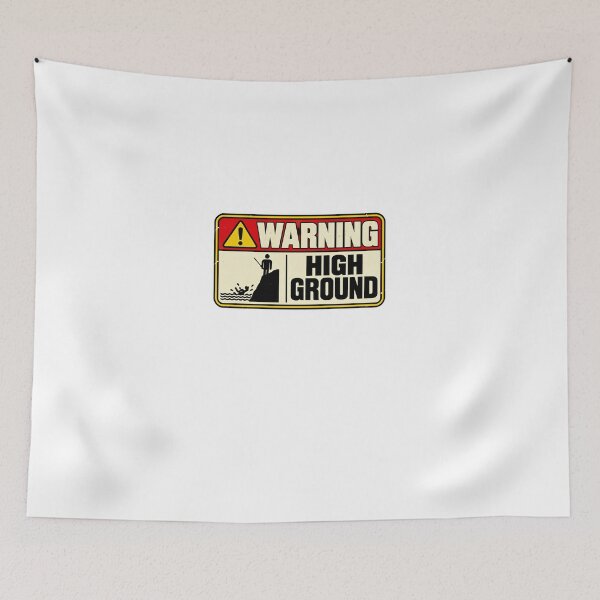 Item preview, Warning Slippery Ground Safety Caution Sign Humor designed and sold by HumansStuck12.