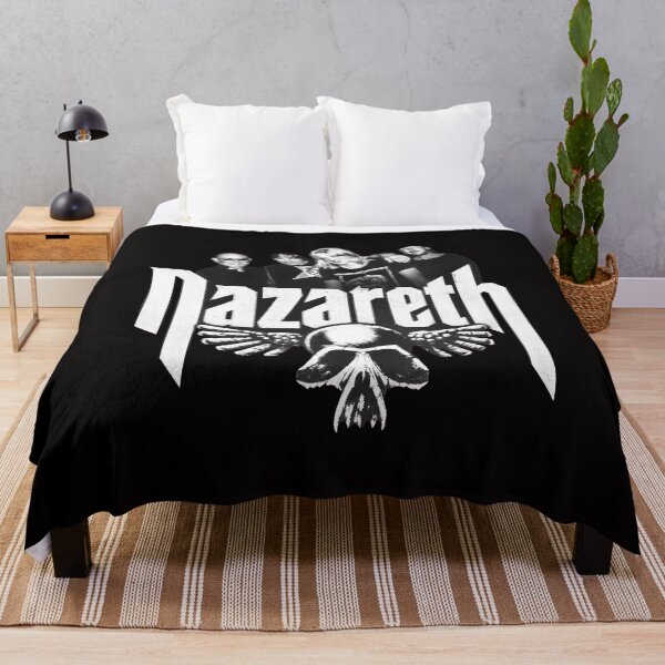 Item preview, Nazareth Band Skull Wings Rock Music designed and sold by LunaCanva.