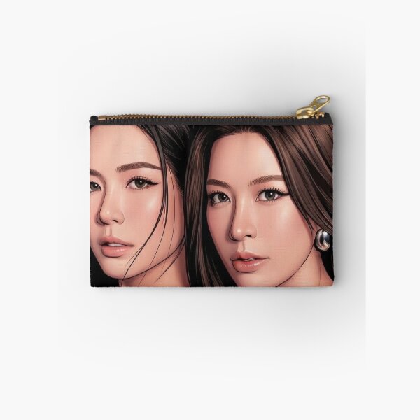 Item preview, BS & PT BinOon Portrait Khom Khlang Sapphic Thai GL Kdrama Actress LGBTQ+ Cartoon Art Wall Decor Comic Print Poster Shirt Cell  designed and sold by Mind Space.