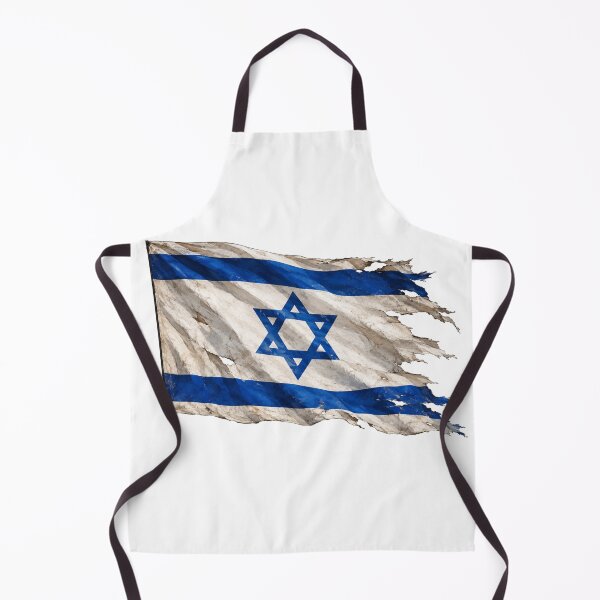 Item preview, Tattered Israeli Flag in Illustration Style designed and sold by Fres Design.