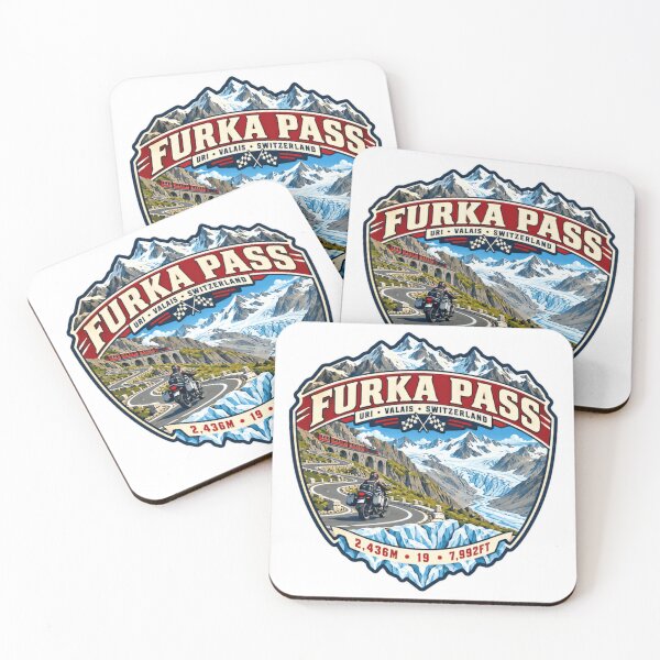 Item preview, Furka Pass Uri Valais Switzerland Motorcyclist Road Trip designed and sold by Simsimah26Parks.