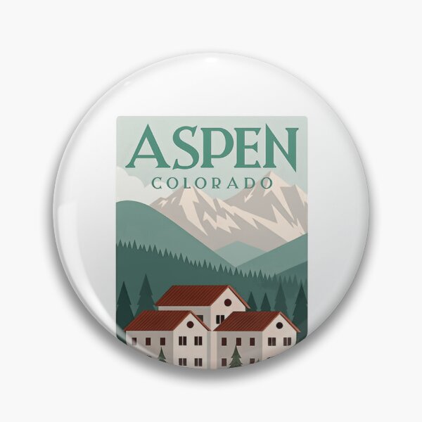 Item preview, Aspen Colorado Mountain Travel Ski Vacation Destination designed and sold by HumansStuck12.