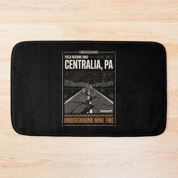 Item preview, Centralia PA Underground Mine Fire Field Record 1962 designed and sold by SplashTastic.