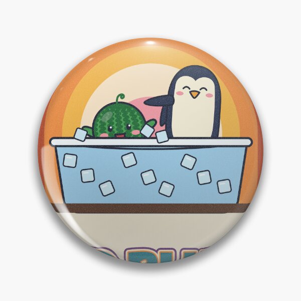 Artikelvorschau, Cold Plunge Buddies Penguin Watermelon Ice Bath entworfen und verkauft von somebasic.