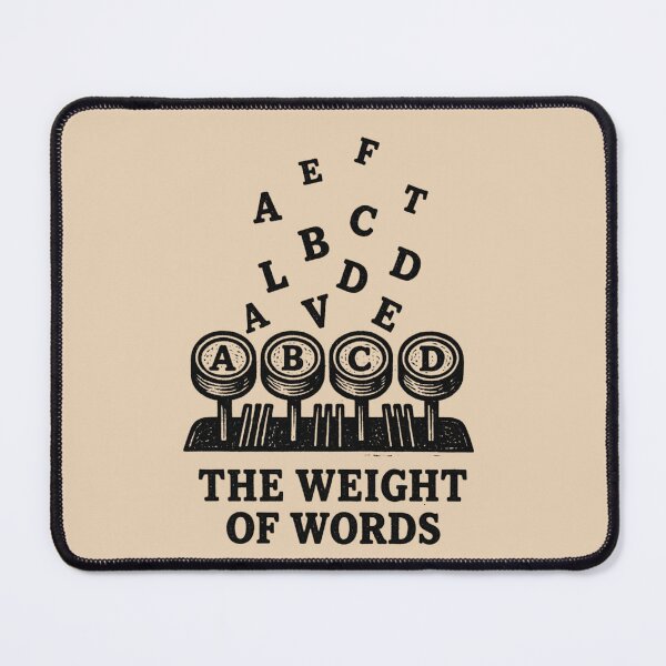 Item preview, The Weight of Words – Poetcore Typography designed and sold by Ivy-Triggs.
