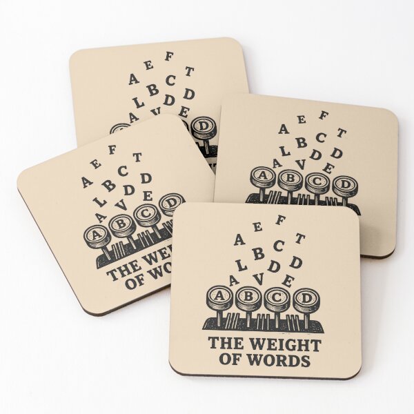 Item preview, The Weight of Words – Poetcore Typography designed and sold by Ivy-Triggs.