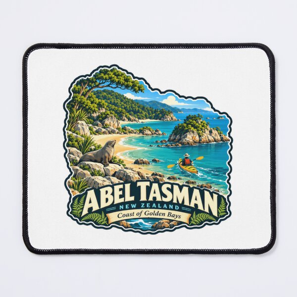 Item preview, Abel Tasman New Zealand Coast Of Golden Bays Traveler Adventure Souvenir designed and sold by NeedForParks.