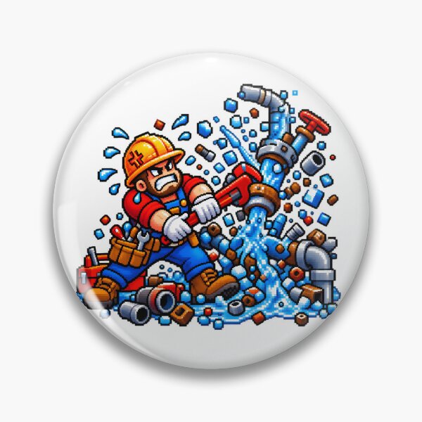 Item preview, Pixel Plumber designed and sold by TOMSZE.