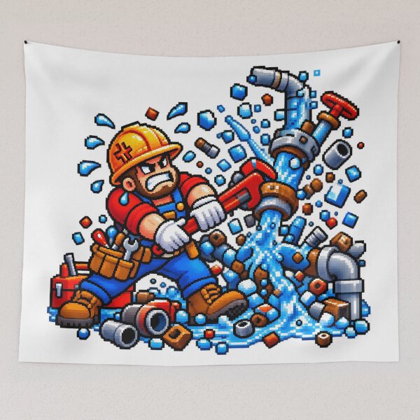 Item preview, Pixel Plumber designed and sold by TOMSZE.