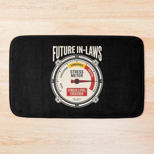 Item preview, Future In-Laws Stress Meter First Meeting Protocol designed and sold by SplashTastic.