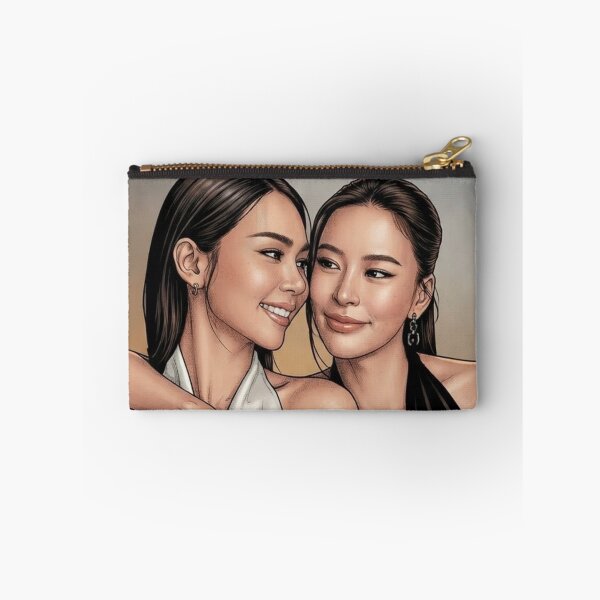 Item preview, BS & PT BinOon Karma Khom Khlang Sapphic Thai GL Kdrama Actress LGBTQ+ Cartoon Art Wall Decor Comic Print Poster Shirt Cell  designed and sold by Mind Space.