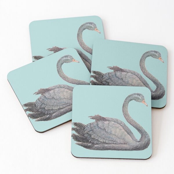 Item preview, A majestic swan designed and sold by Les illustrations d'Adėle L..