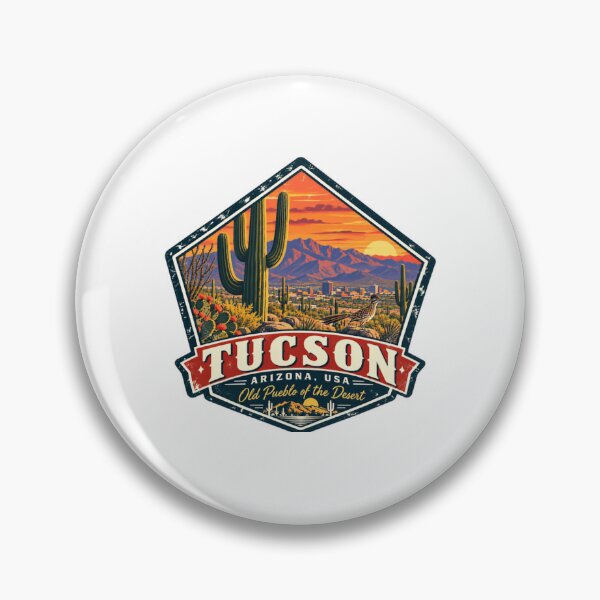 Item preview, Tucson Arizona Usa Old Pueblo Of The Desert Travel Destination Souvenir designed and sold by RetroMini2026.