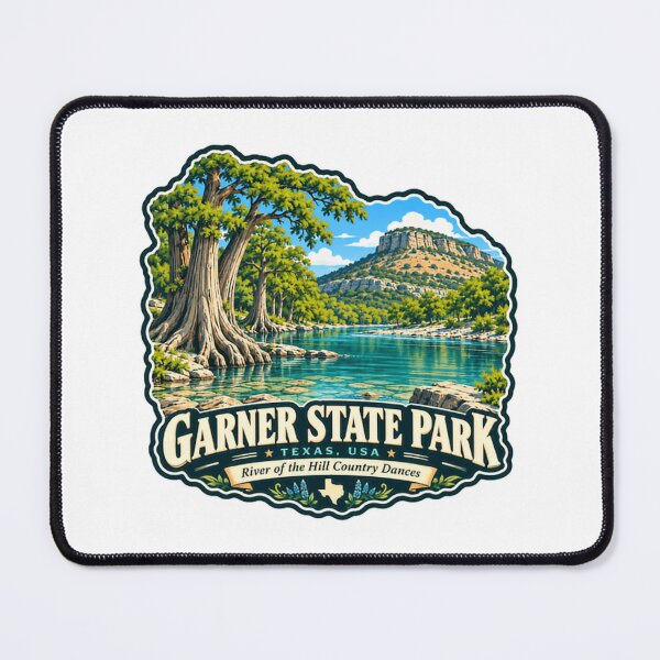 Item preview, Garner State Park Texas USA River Of The Hill Country Dances Travel Vacation Nature Park designed and sold by NeedForParks.