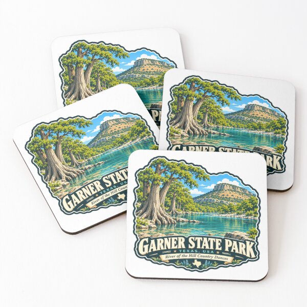 Item preview, Garner State Park Texas USA River Of The Hill Country Dances Travel Vacation Nature Park designed and sold by NeedForParks.