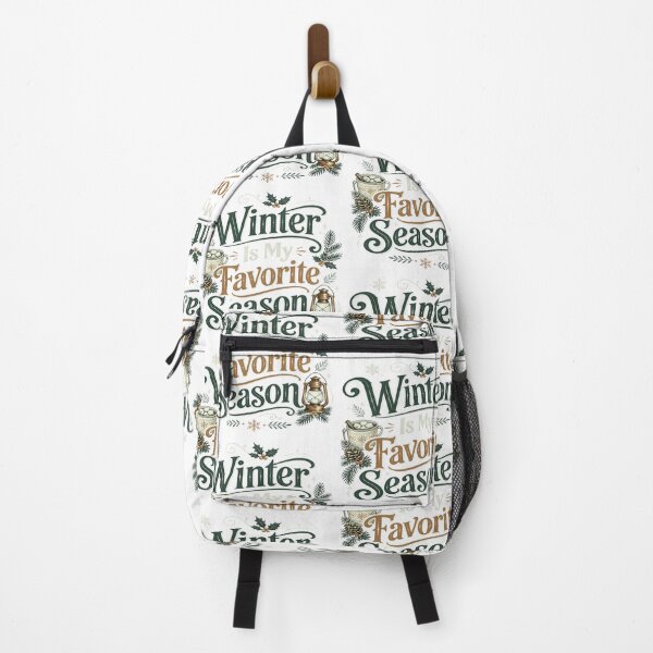 Item preview, Winter Is My Favorite Season Vintage Illustration designed and sold by GlaSher.
