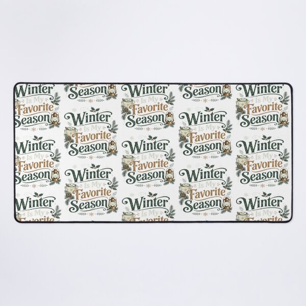 Item preview, Winter Is My Favorite Season Vintage Illustration designed and sold by GlaSher.