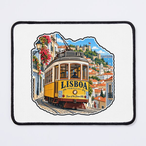 Item preview, Lisboa Portugal Tram Of The Seven Hills Travel Tourist Souvenir designed and sold by NeedForParks.