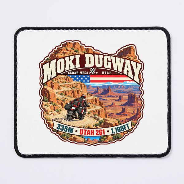 Item preview, Moki Dugway Utah Motorcycle Adventure Rider 335M Utah 261 1100FT designed and sold by NeedForParks.