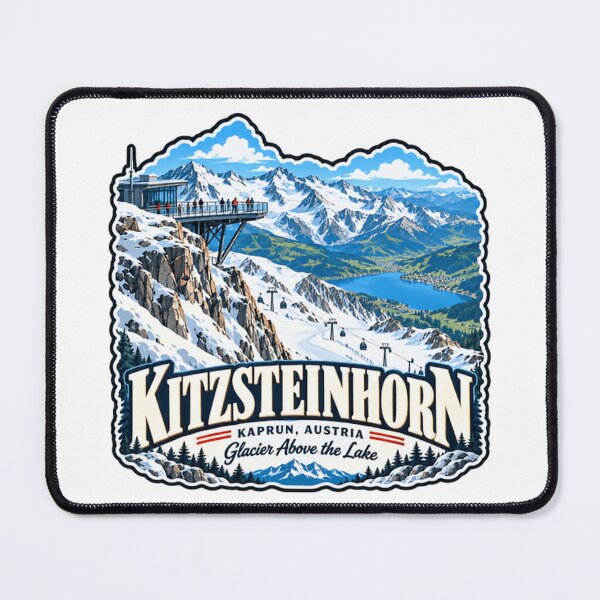 Item preview, Kitzsteinhorn Kaprun Austria Glacier Above The Lake Mountain Ski Resort Travel designed and sold by NightGlyph.