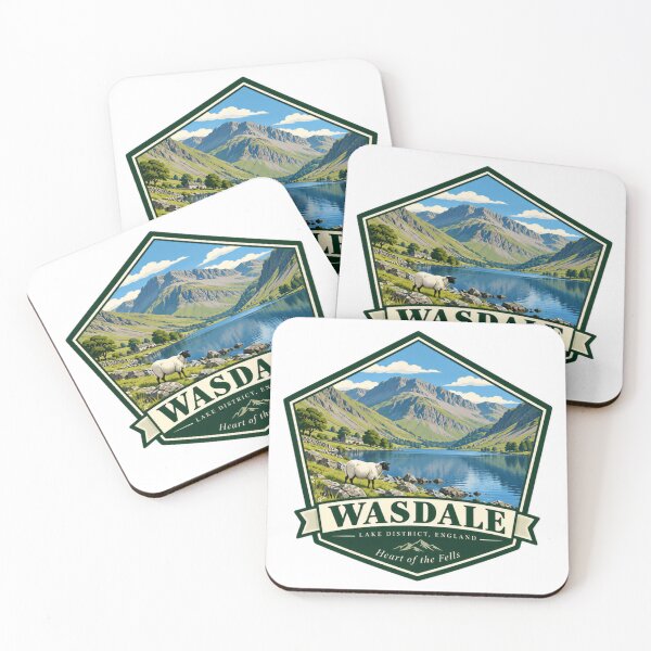 Item preview, Wasdale Lake District England Heart Of The Fells British Scenery Hiking Travel designed and sold by NightGlyph.