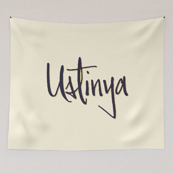 Item preview, USTINYA personalized type design designed and sold by CharlottePlaceArt.