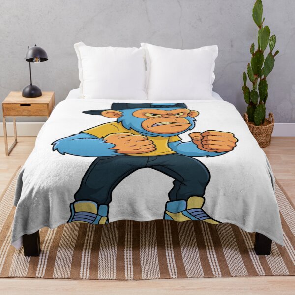 Item preview, Angry Gorilla Street Fighter Cap Sneakers Cartoon Art designed and sold by Rupesh-Art26.