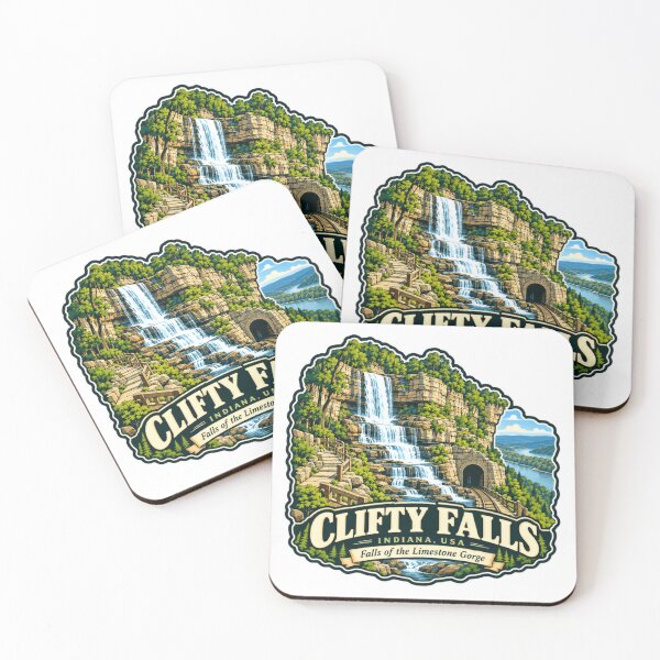 Item preview, Clifty Falls Indiana USA Falls Of The Limestone Gorge Travel Souvenir designed and sold by NeedForParks.