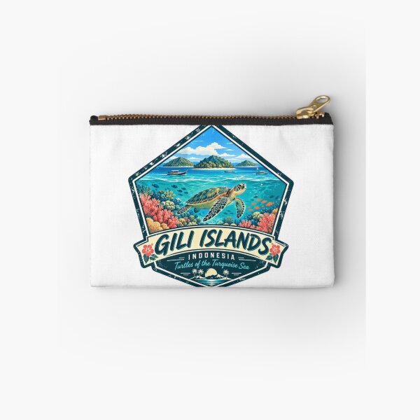 Item preview, Gili Islands Indonesia Turtles Of The Turquoise Sea Tropical Island Vacation Souvenir designed and sold by RetroMini2026.