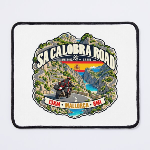 Item preview, Sa Calobra Road The Snake Road Spain 13km Mallorca 8mi Motorcyclist Cyclist Travel designed and sold by NeedForParks.