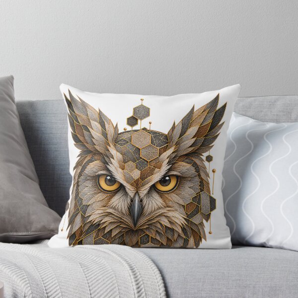 Item preview, HEX Nature – Industrial Owl head design designed and sold by MusicBeatStore.