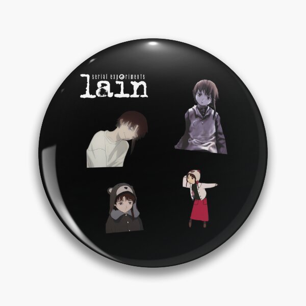 Aperçu de l'œuvre Pack d'autocollants Serial Experiments Lain (5 pièces) créée et vendue par seratiolane.
