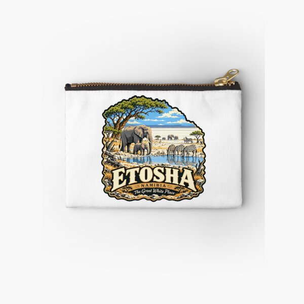 Item preview, Etosha Namibia The Great White Place African Safari National Park Wildlife Travel designed and sold by NeedForParks.