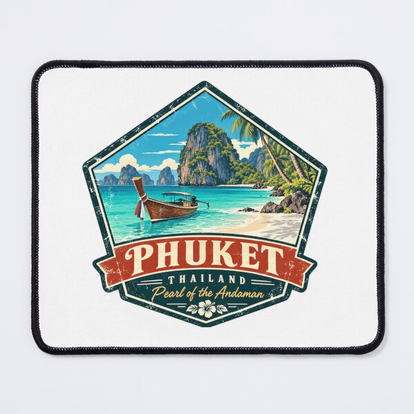 Item preview, Phuket Thailand Pearl Of The Andaman Travel Vacation Tourist designed and sold by RetroMini2026.