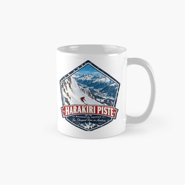 Item preview, Harakiri Piste Mayrhofen, Austria The Steepest Run In Austria Skier Winter Sports Travel designed and sold by NightGlyph.